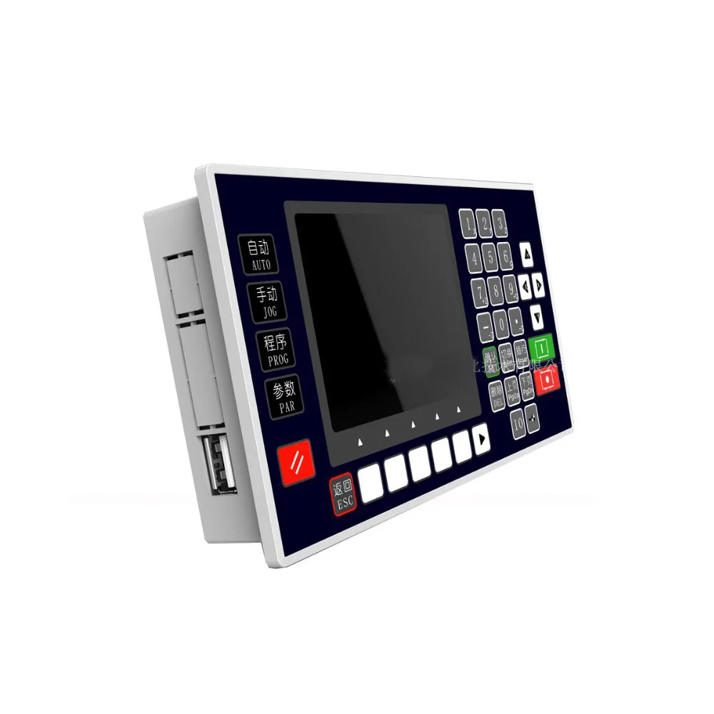 서보 스테퍼 시스템에 맞는 3.5 인치 TFT RS485 통신 기능을 갖춘 새로 4 축 CNC 컨트롤러, 1 년 보증