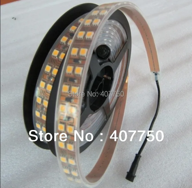 

high quality SMD 5050 144led per metre 18W warm white flexible led strip 5meter/Lot used for supermarket lighting