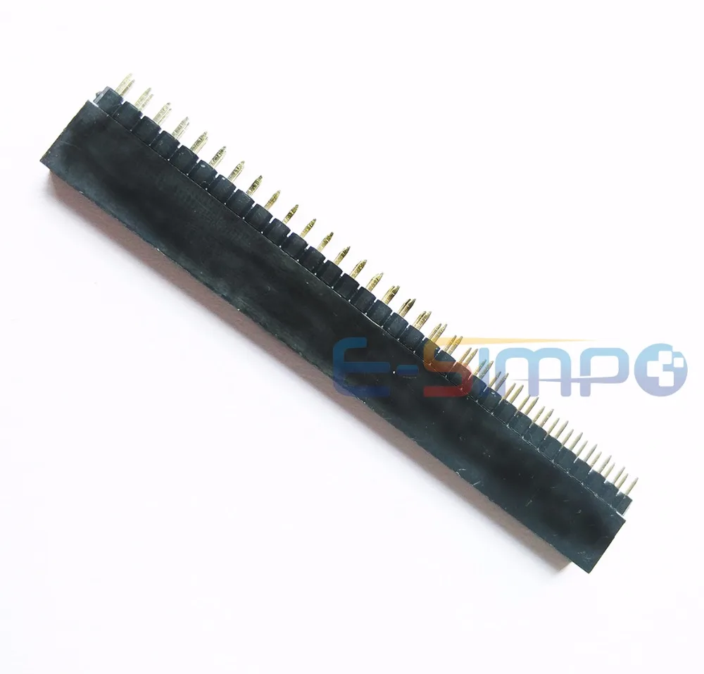 

10pcs 2.54mm PC104 Female Header 2X20P 2X32P Straight PH8.5+2.5mm Short Pin 3mm double row Gold-plated