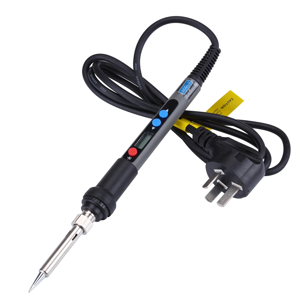 110V/220V 90W Digital LCD Electric Soldering Iron Adjustable Temperature Fer a Souder Soldering Tools Solder Iron With 8pcs Tips