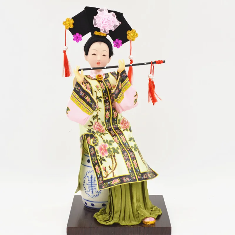 

12inch Fashion National Chinese Wind Doll Mascot Limited Collection Dolls Handmade Handicraft Gift Chinese Princess Doll A098