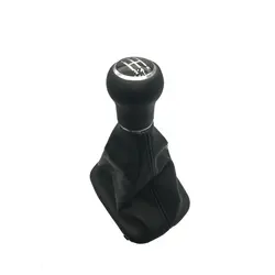 For AUDI A6 C5 1997 1998 1999 2000 2001 2002 2003 2004 Car Styling 5 speed 6 gear Car Gear Shift Knob With Gaitor