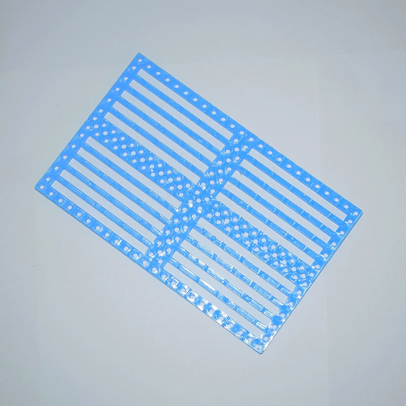 10/100pcs 75x120mm Function panel/DIY car shell plate/perforated plastic film/plastic plate dron rc car plane robot kids toys