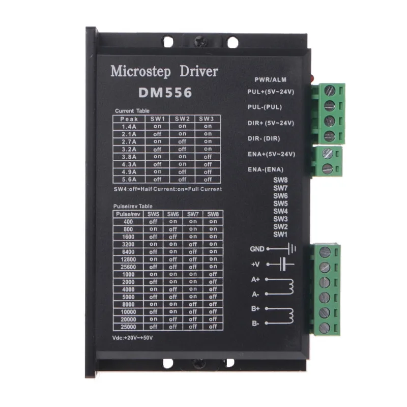 Stepper Motor Driver Digital Type DM556 24-50VDC 5.6A