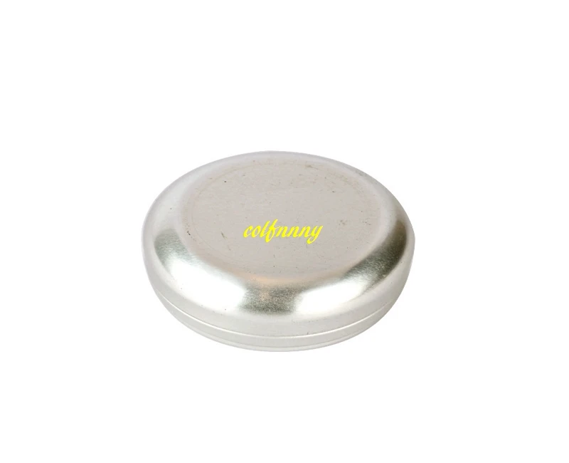 100pcs/lot 100ml Aluminum Jars Empty Cosmetic Metal aluminum soap box Tin earphone Containers