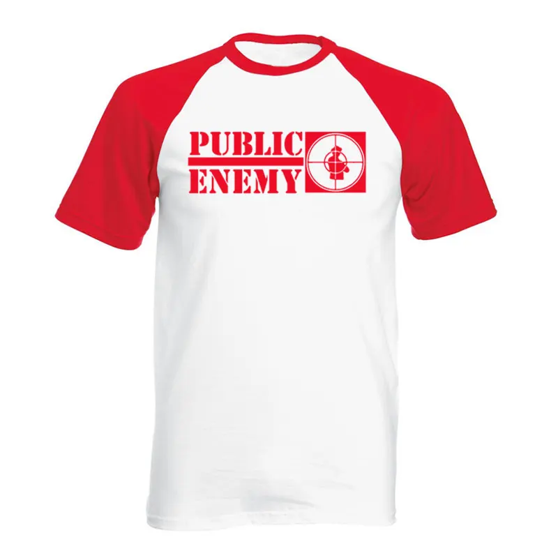 2019 New Public Enemy Rock Music Men\'s T-Shirt T Shirt Men Short Sleeve O Neck Cotton Casual Top Tee Loose Size