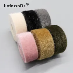 1 yard 10/15/25mm Nastri di velluto FAI DA TE Fatti A Mano Copricapi Arco Artigianato Indumento Accessori In Tessuto T0503