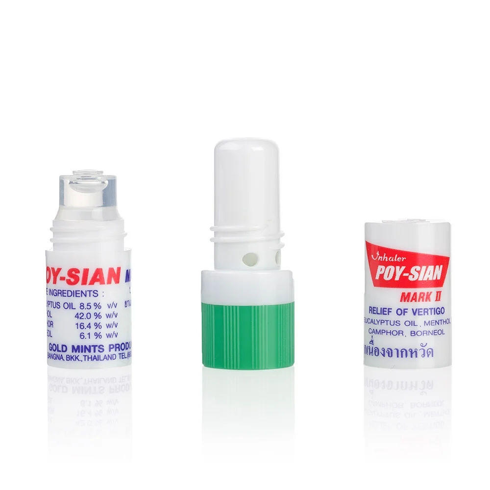 Drop Shipping 3 Pieces Thailand Nasal Inhaler Hot Summer Use Prevent Sunstroke Anti-influenza Relieve Motion Sickness,Dizziness