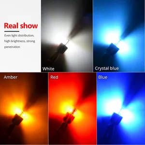 Nao-lâmpada led para interior do carro, luz branca, 3030 smd, 12v, 24v, 168, w5w, t10, luz, folga, branco 10 principais vendas lâmpada t10 24v - №9