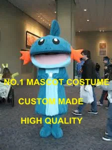 

mudkip mascot costume Pocket Monster Theme Anime Cosply mascotte Anime Fancy Dress Kits 2002