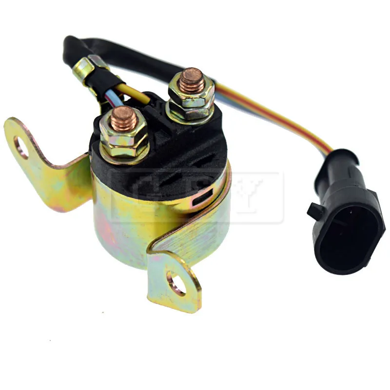 For POLARIS Scrambler 500 2x4 Intl 2007-2009 Scrambler 500 4x4 2007-2012 Starter Solenoid Lgnition Key Switch Starting Relay