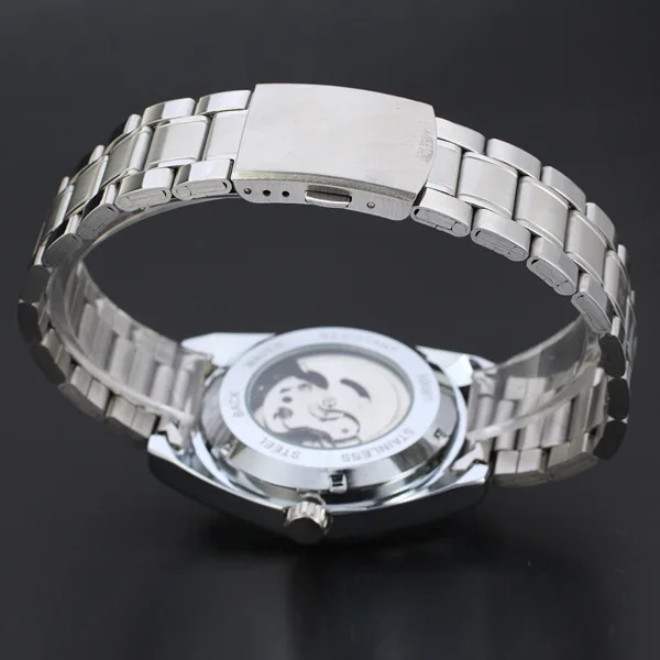 WINNER Classic Waterproof WATCHES Men Auto Date Mechanical Self-wind Watch Casual Masculino Round Stainless Steel Watch
