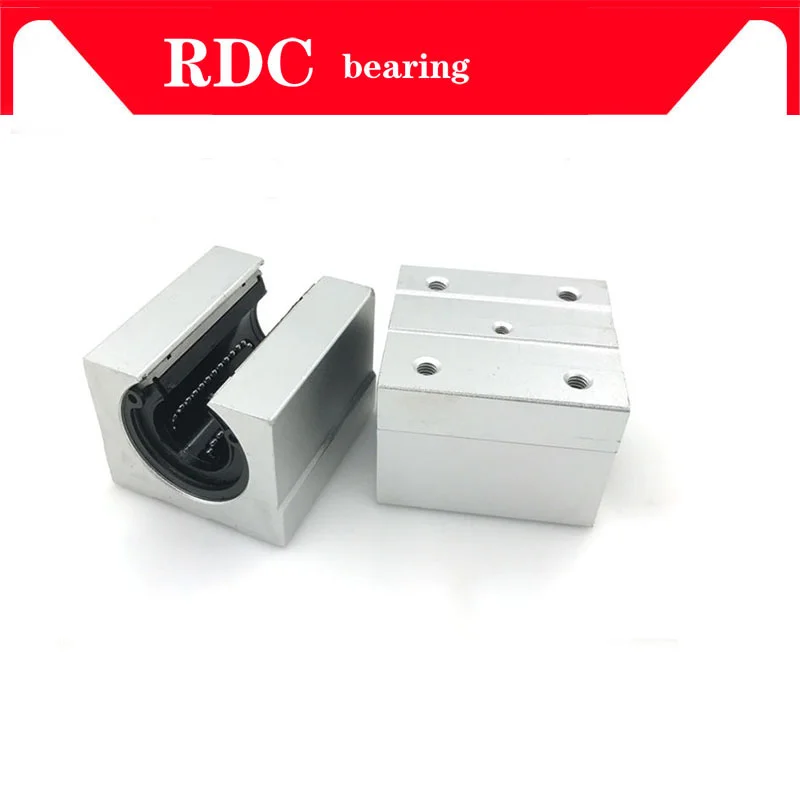 Free shipping 2 pcs SBR25 1000mm linear bearing supported rails+4 pcs SBR25UU bearing blocks sbr25 length 1000mm for CNC parts