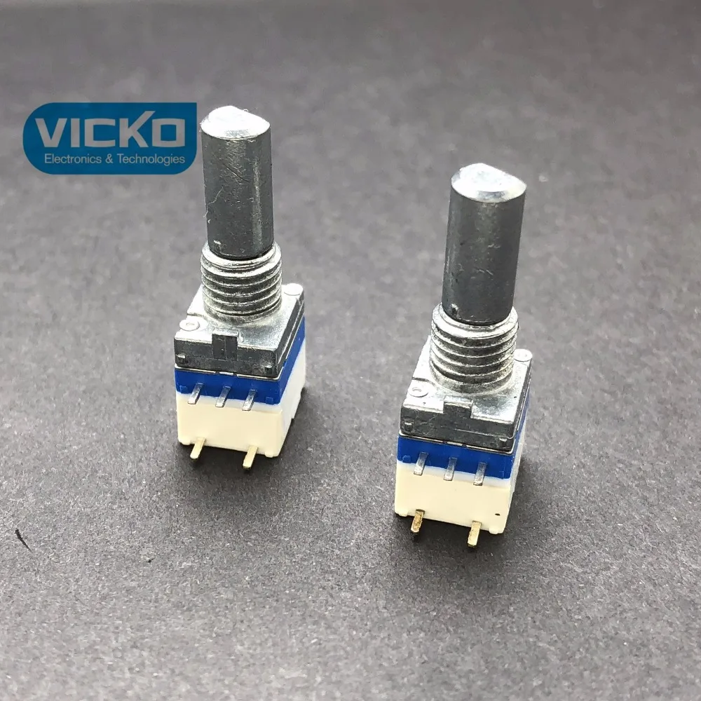 [VK]  Taiwan CTR RD081 B10K B103 interphone switch single with switch shaft 15mm 5 feet potentiometer switch