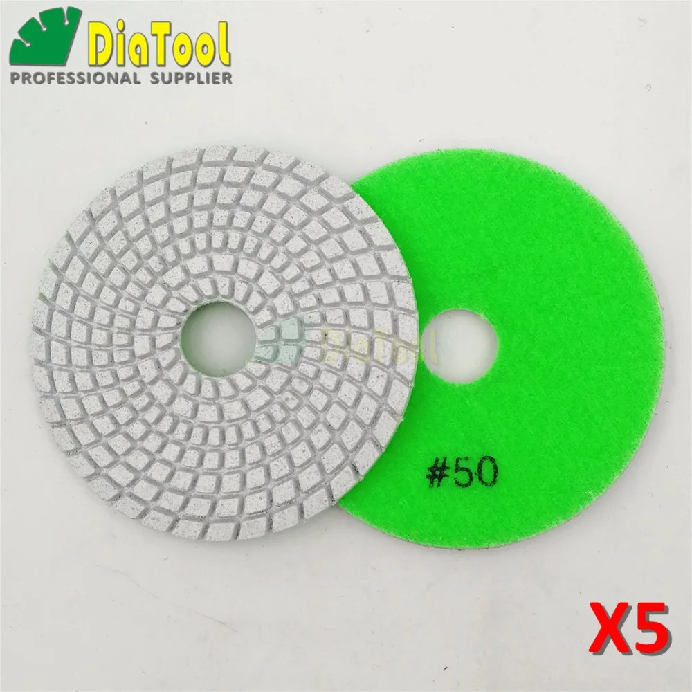 SHDIATOOL 10 pcs Grit 50 Dia 100mm/4 \