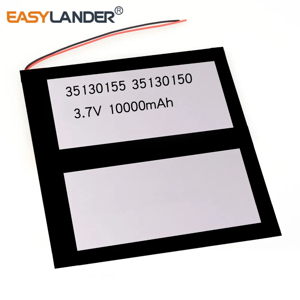 Batería recargable de polímero de litio para tableta, 35130155, 30130155, 3,7 V, 10000mAh, para PC, 35130150, 30130150