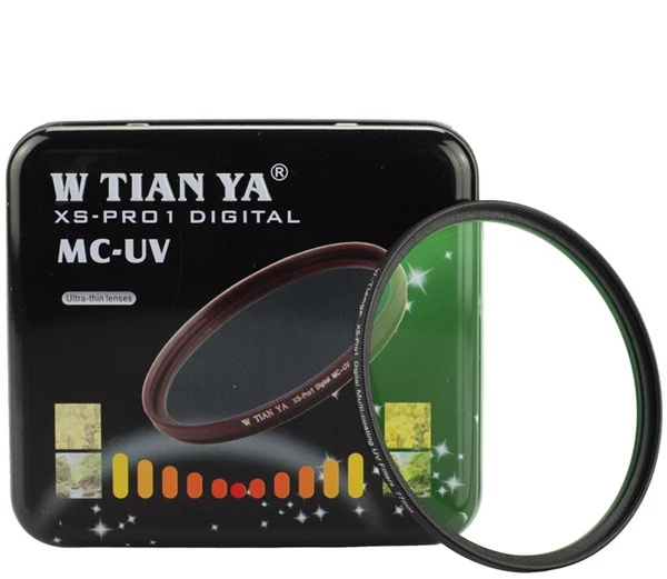 TIANYA SLIM Xs-pro1 46mm 16layers Multi-coating WTIANYA UV Filter For 46mm DSLR SLR Camera MC UV Ultraviolet Lens Protector