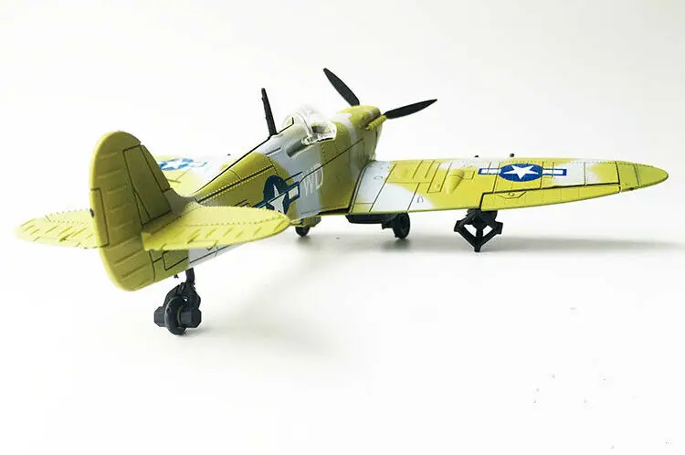 1/48 Weltkrieg Großbritannien Spitfire Kämpfer Montage Modell Spielzeug Puzzles Flugzeug Schöne Gemalt Zufällige Farbe – Detail 24