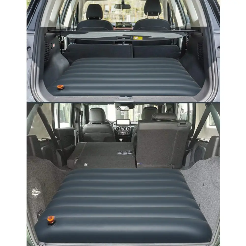 Car Iatable Mattress Portable Travel Camping Air Bed Foldable Trunk Cushion Camping Accessories Iatable Outdoor Sofa