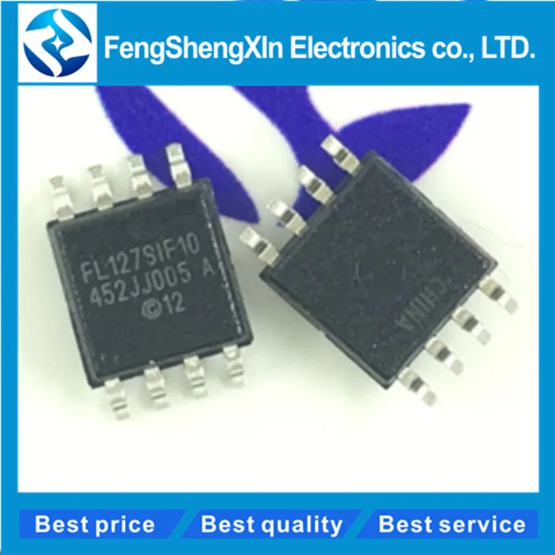 

10pcs/lot S25FL127SABMFI101 FL127SIF10 SOP-8 128Mb 3V 108Mhz Serial NOR Flash chip