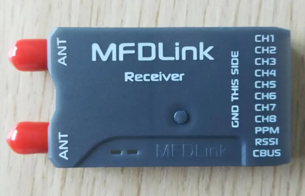 40KM Long Distance Range MFDLink (Rlink) 433Mhz 16 Channel 1W FPV UHF System Transmitter w/ 8 Channel Radio Receiver TX+RX Set