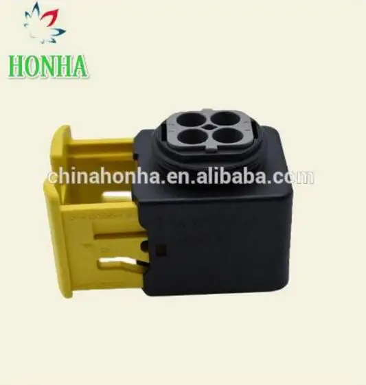 

freeshipping honghuo 10 pcs 4 Pins Sealed Plastic Connector 2-1418390-1 For Car Parts