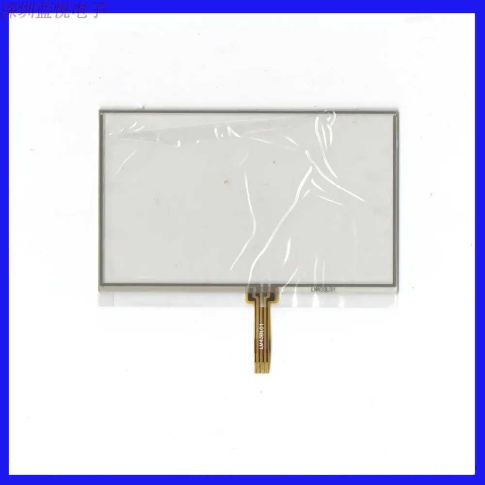 4.3 inches 102mm*62mm touch handwritten screen, four wire resistor 102*62, vehicle navigation, MP3