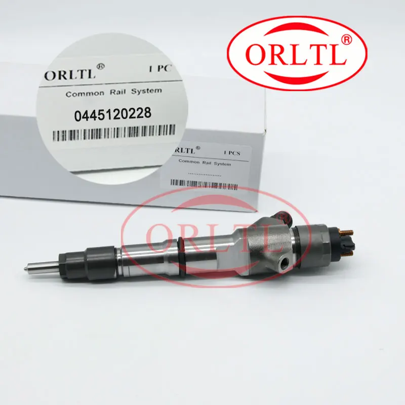 

ORLTL 0445120228 Injector Nozzle Assembly 0 445 120 228 Auto Fuel Inyector 0445 120 228 For WEICHAI 612600080977