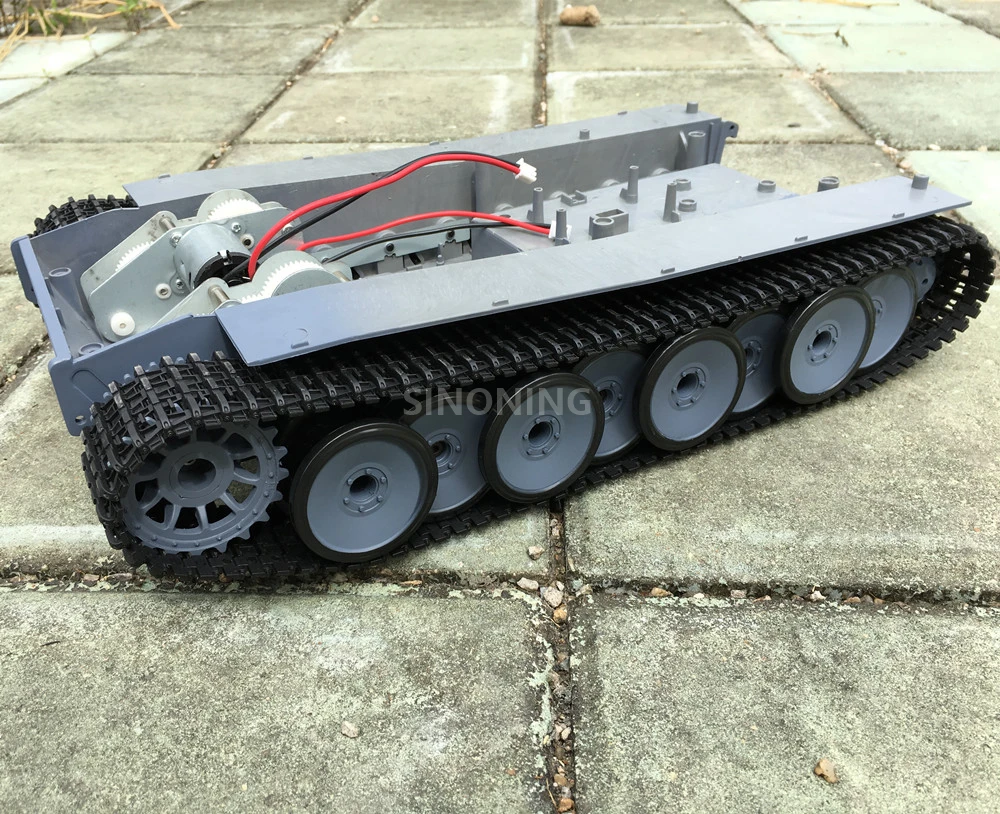 

Supper big Robot Tank Chassis Crawler Smart robot platform henglong 3818 large damping suspension SN2000