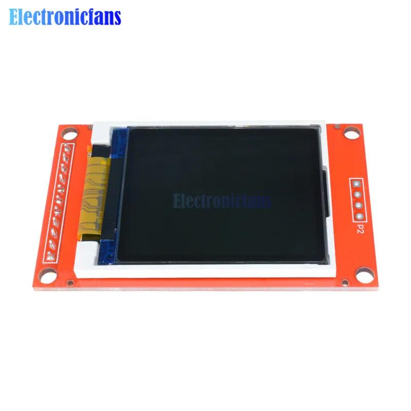 Imagem -04 - Módulo de Exibição Lcd Tft de 1.8 Polegadas Controlador St7735s 1.8x128 51 Avr Stm32 Arm 160 Bit Placa de Drive para Arduino Spi o 11 Pinos