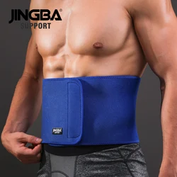 JINGBA soporte profesional ajustable cintura recortadora ajuste Delgado cintura Abdominal sudor cinturón cintura espalda soporte cinturón Fitness