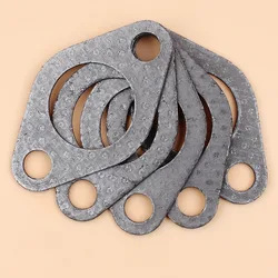 5Pcs/lot Muffler Gasket Fit Honda GX270 GX390 GX340 GX240 188F 190F 5.5KW 6.5KW Small Gasoline Engine Motor Petrol Generator