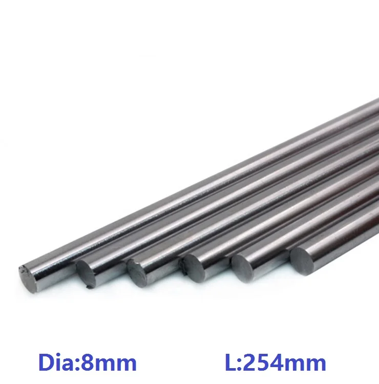 50pcs/lot 8mm linear shaft -L 254mm 10