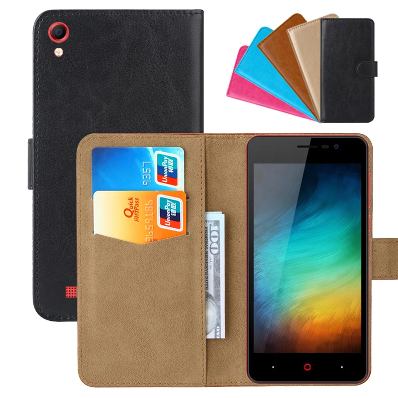 Luxury Wallet Case For DEXP BL150 PU Leather Retro Flip Cover Magnetic Fashion Cases Strap