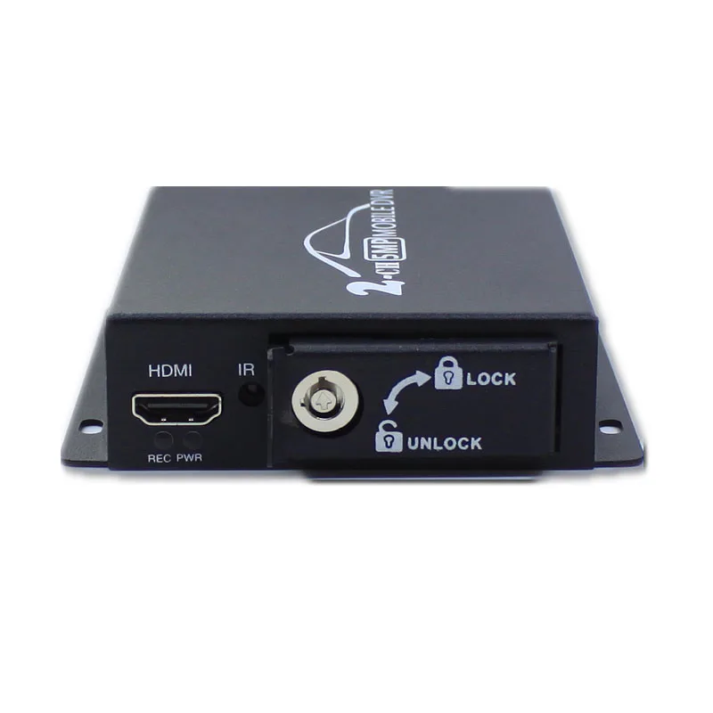 SD card dual channel DVR 2CH 1080P recorder can be used for car monitoring car surveillance video 5.0MP recording