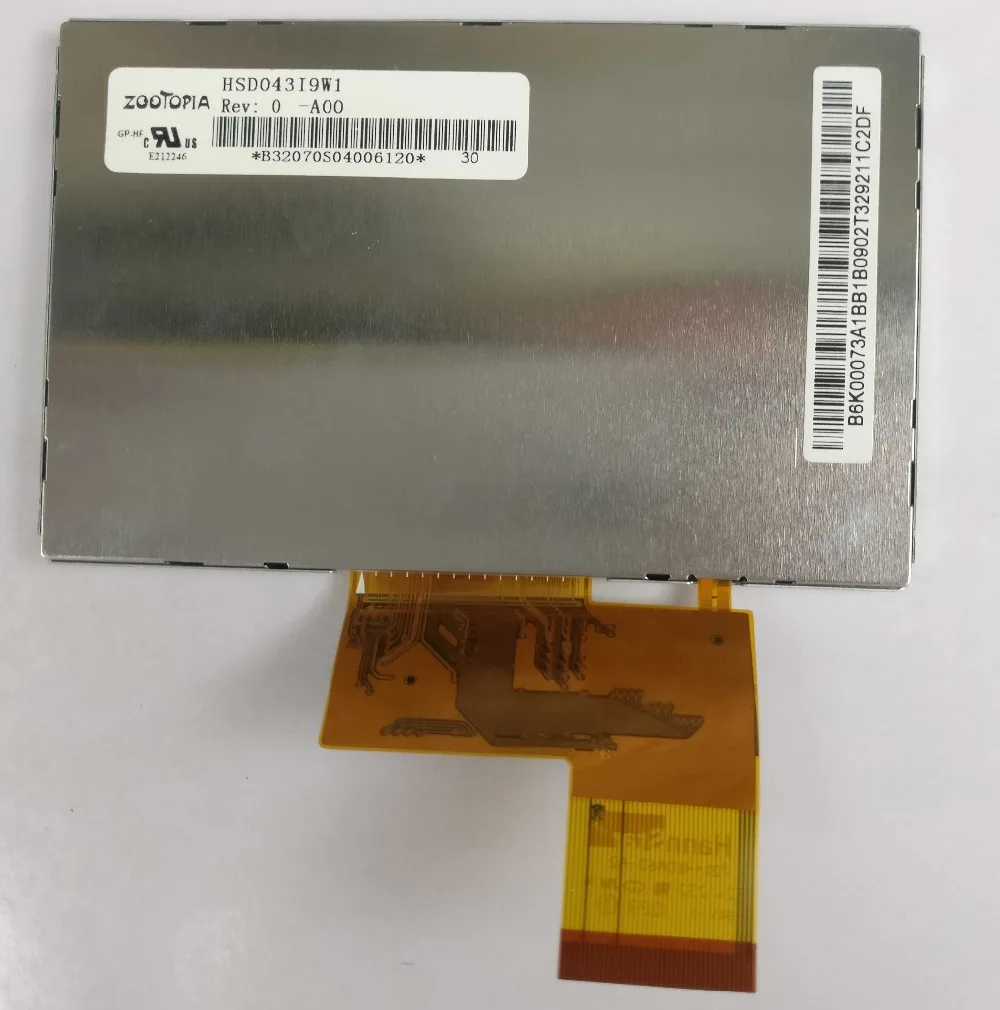 For industry medical equipment LCD HSD043I9W1 -A00