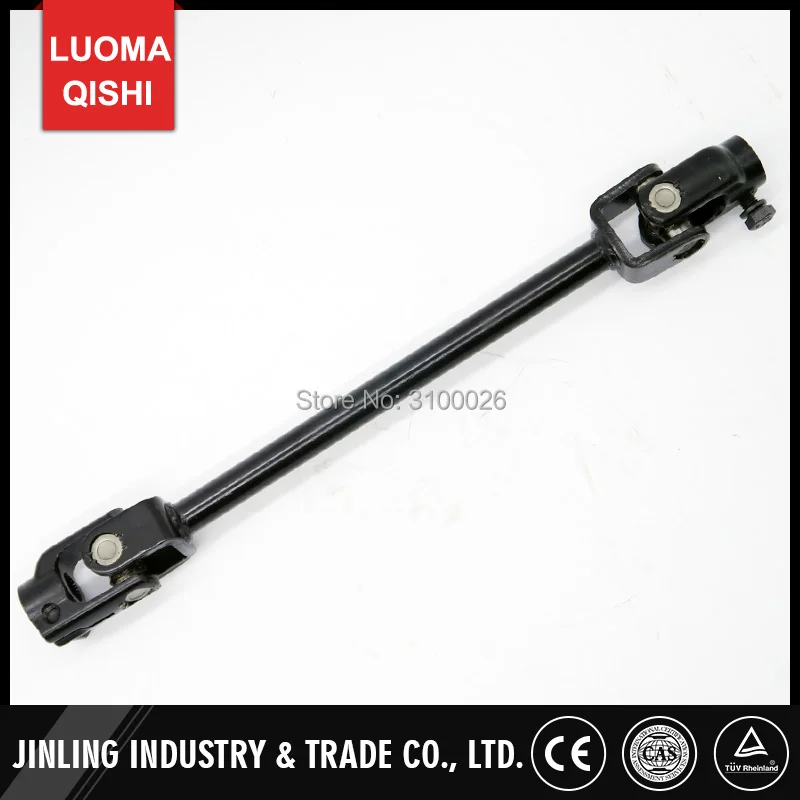 380mm 30 Teeth Steering Knuckle Go Kart U joints Shaft of China 168F 110CC 150CC Go Golf Cart Buggy UTV Bike Parts