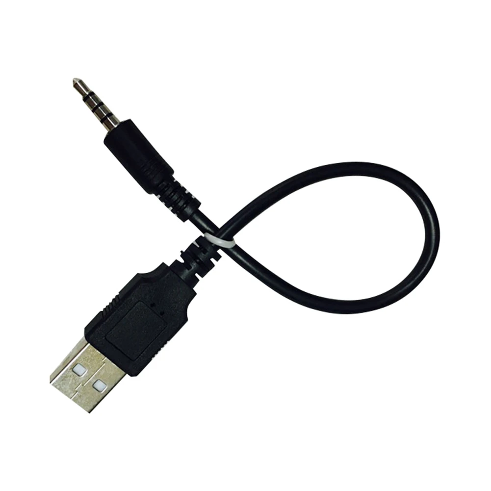 3.5mm Male to USB AUX Jack Audio Cable Charge Adapter Cord Wire for Car MP3 2019NEW