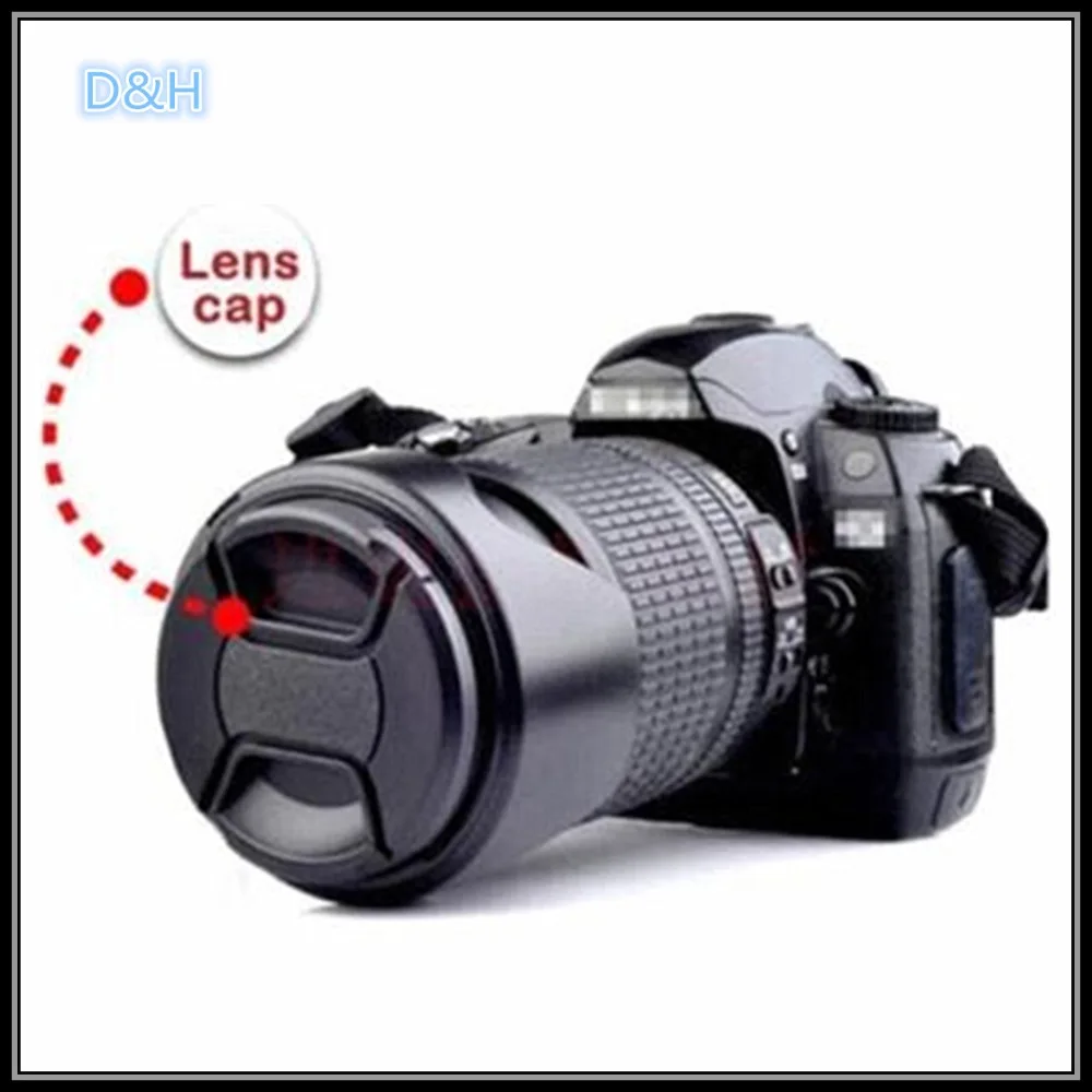 

10PCS/ NEW 37mm - 77mm 52mm Center Pinch Lens Cap Cover for Nikon d7200 d80 d750 700d d70 d90