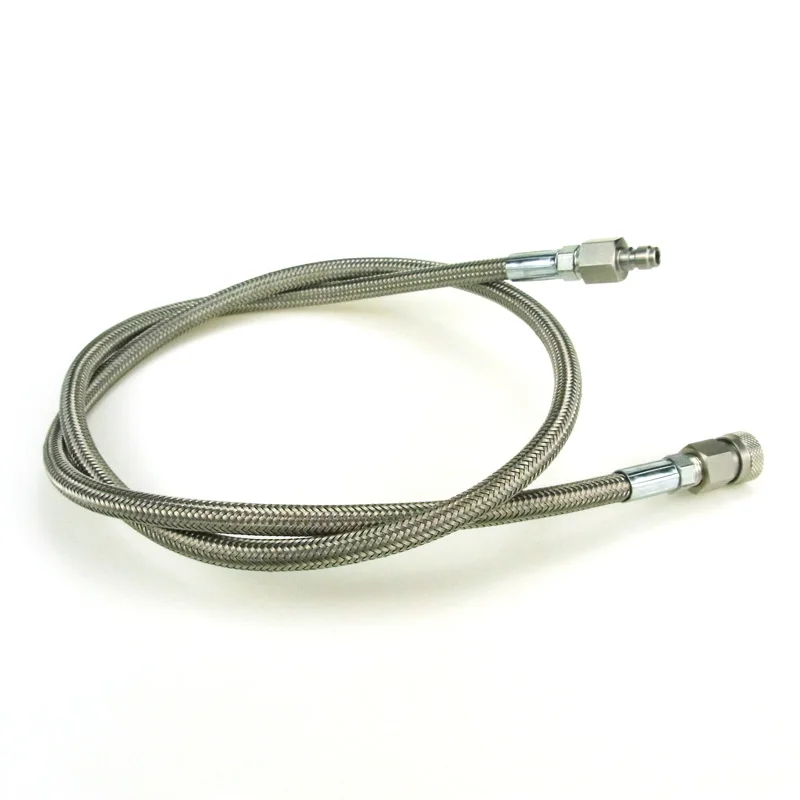 Manguera de aire trenzada inox con desconexión rápida para herramienta - imagen 2
