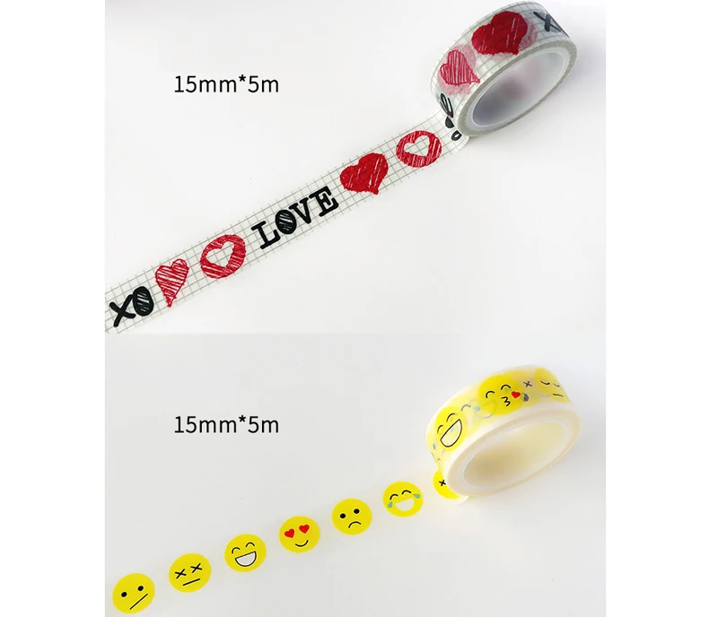 Free shipping 15mm*5m*2rolls  high quality  washi paper  tape/ love japan  washi tape