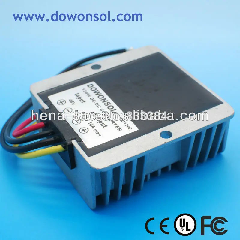 

120W 10A DC DC Converter 48V to 12V for e-bike /e-tricycle