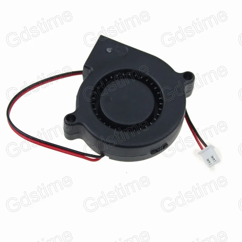 2 قطعة Gdstime 24 فولت 50 مللي متر x 15 مللي متر منفاخ مروحة تيار مستمر فرش العادم برودة برودة 5015