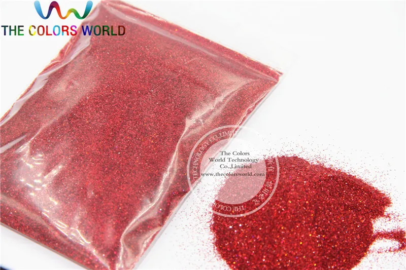 0.2mm Laser Red glitter powder shining dust