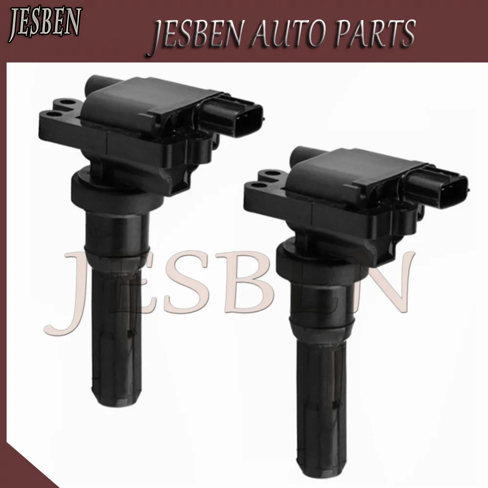 Brand New 2PCS Ignition Coil Fit For Mitsubishi Lancer Outlander 2.0 4G63 engine 1998-2008 NO# MD363552 50118 UF523 5C1424 C1431