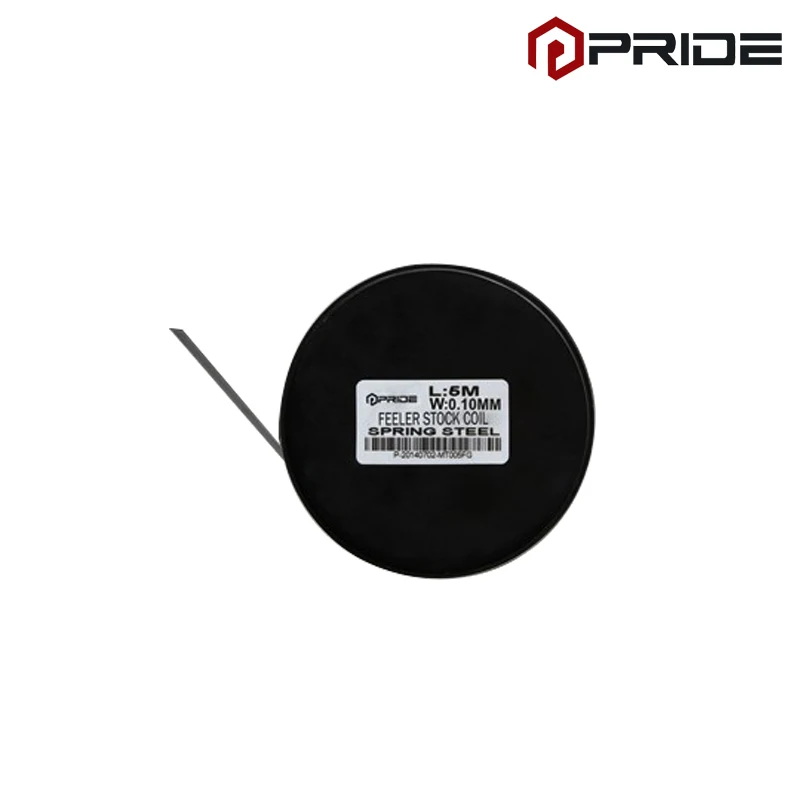 Feeler Bobina de Estoque 12.7 mm x 5m 0.10 mm Ferramentas de Medição de Tamanho