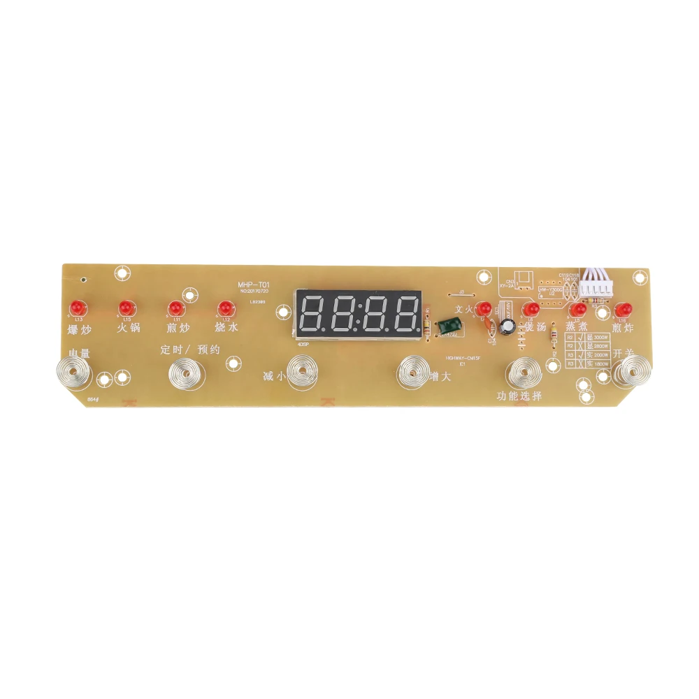 2000W 220V Circuit Board PCB with Coil Electromagnetic Heating Control Panel for Induction Cooker