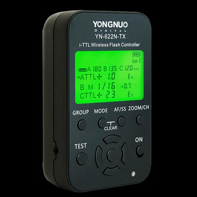 

YongNuo YN-622N-TX YN622N LCD Wireless Flash Transmitter Trigger for YN685N YN968N Speedlite