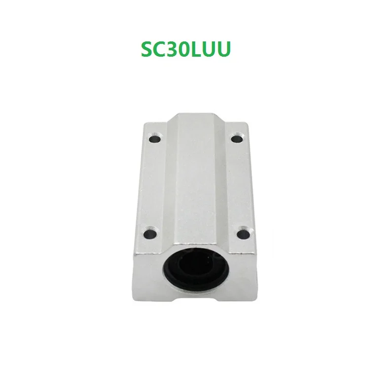 

4pcs/lot SCS30LUU SC30LUU 30mm long type linear case unit linear ball bearing sliding block SMA30LUU