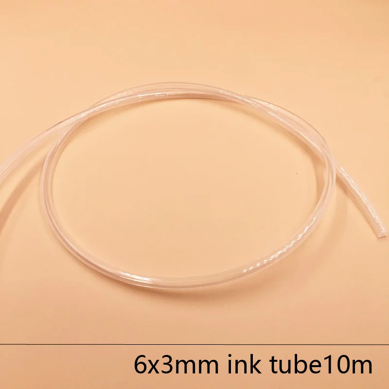 

10 meters eco solvent ink Tubing for Bulk ink System 6x3mm Roland, Mutoh, Mimaki Printers ink line tube ink supply tube